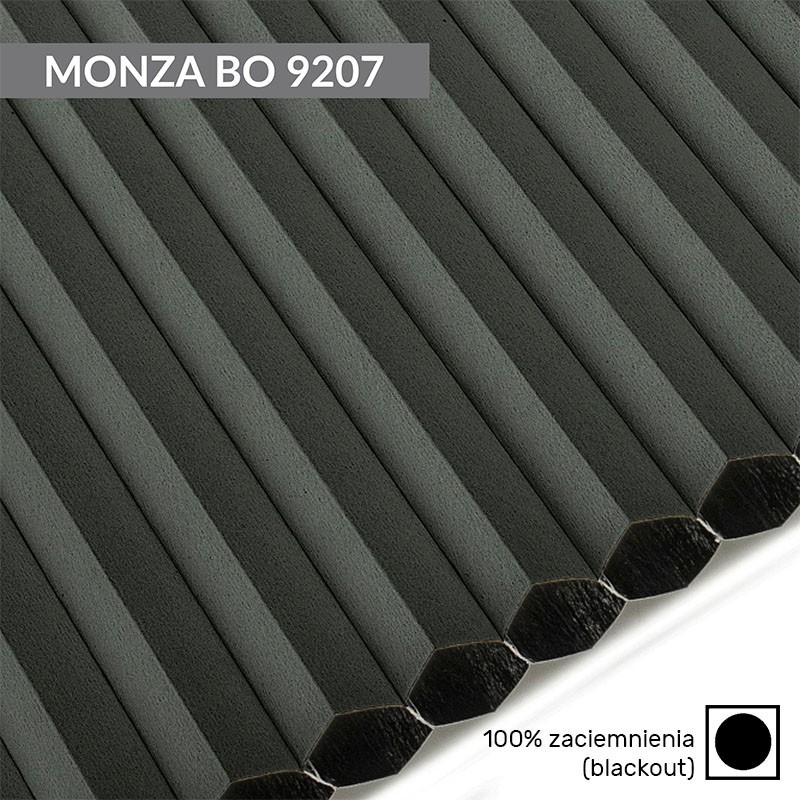 Kolekcja Tkanin Duo Monza Blackout (Dachowe)