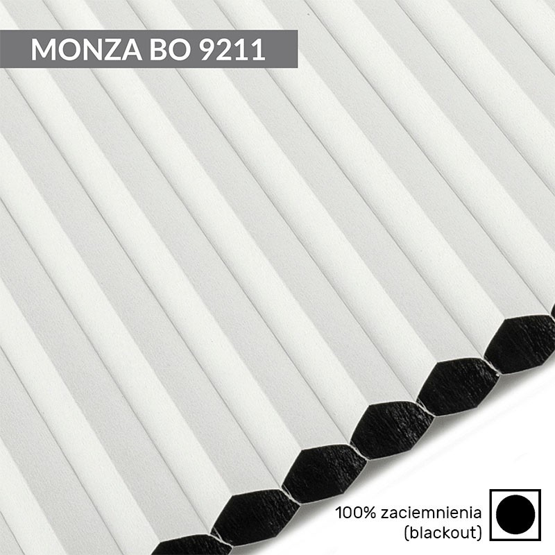 Kolekcja Tkanin Duo Monza Blackout (Dachowe)